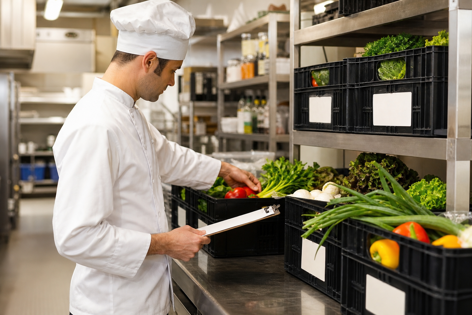Logistica en la Cocina. Aprovisionamiento de Materias Primas